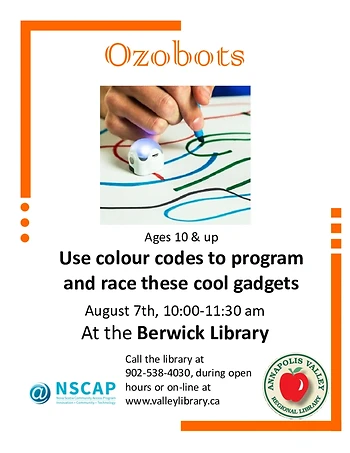 Poster for Ozobots - A Robotic Toy