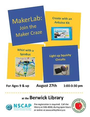 Poster for Maker Lab