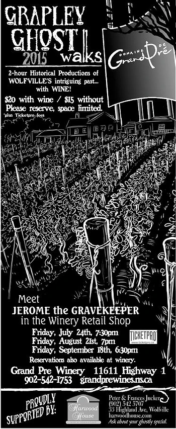 Poster for Grapely Ghost Walk