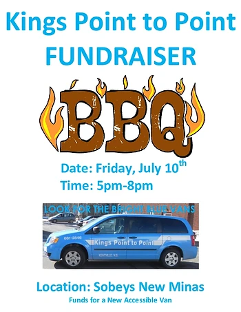 Poster for BBQ & Promotional Event