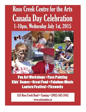 Poster for Canada Day Celebration