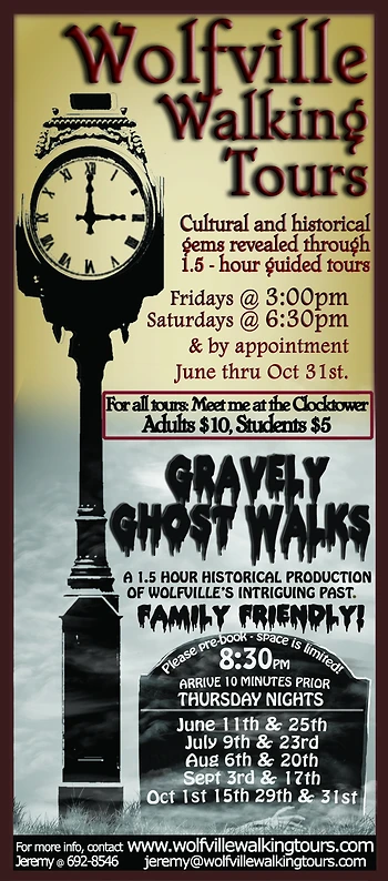 Poster for Gravely Ghost Walk