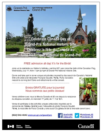 Poster for Canada Day / Fête du Canada