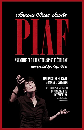 Poster for Ariana Nasr Chante Piaf