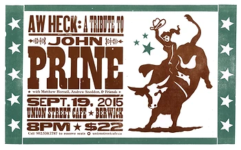 Poster for John Prine Tribute