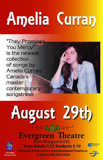 Poster for Amelia Curran