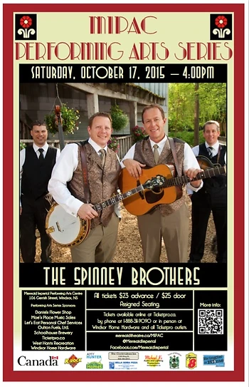 Poster for The Spinney Brothers