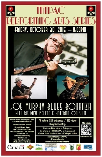 Poster for Joe Murphy Blues Bonanza 