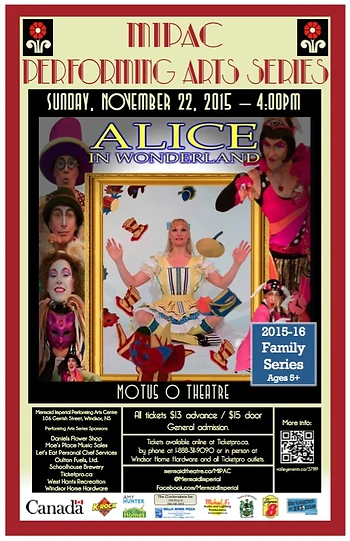 Poster for Alice in Wonderland 