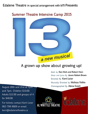Poster for 13-The Musical