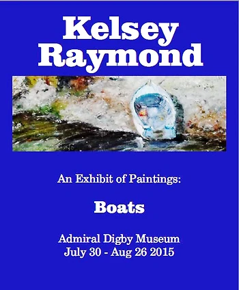 Poster for Kelsey Raymond Art Exhibit 