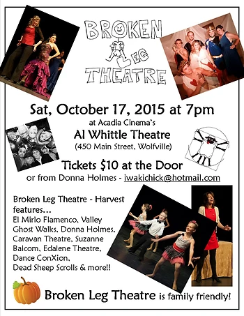Poster for Broken Leg Theatre - Harvest