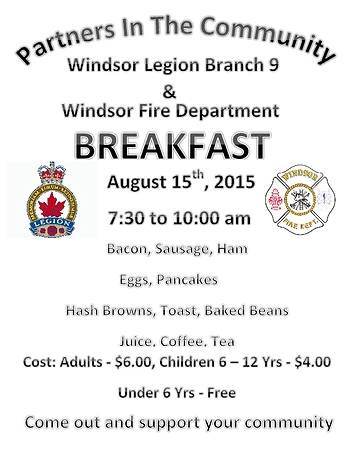 Poster for Community Breakfast