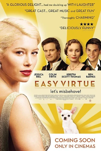 Poster for Easy Virtue