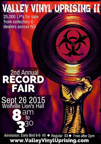 Poster for Valley Vinyl Uprising 