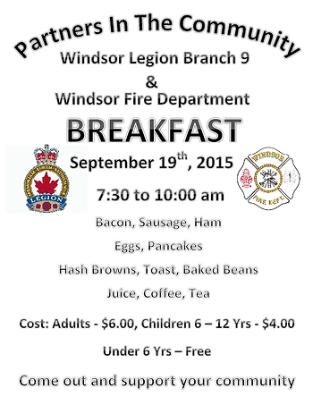 Poster for Community Breakfast