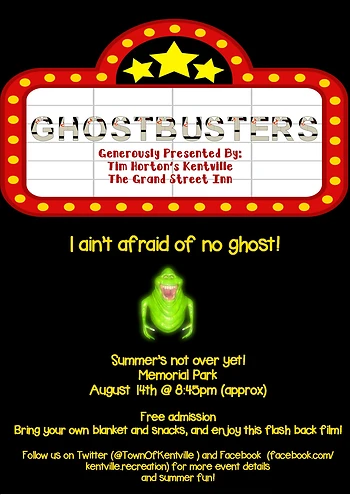 Poster for Ghostbusters