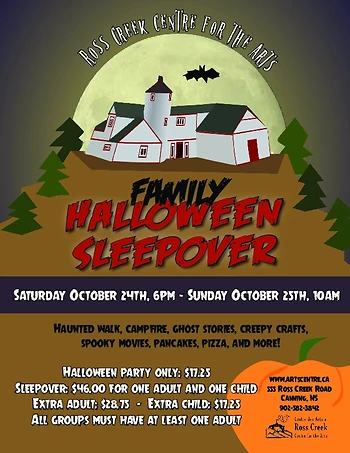 Poster for Family Halloween Sleepover