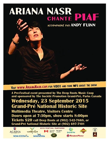 Poster for Deep Roots: Piaf at Grand-Pré