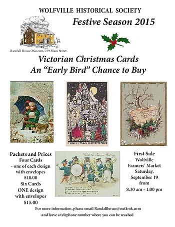 Poster for Christmas Card Sale