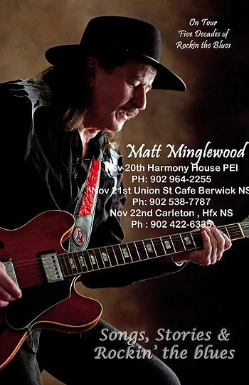 Poster for Matt Minglewood SOLD OUT!!