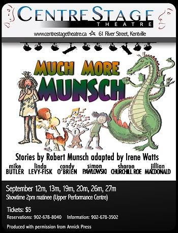 Poster for Much More Munsch