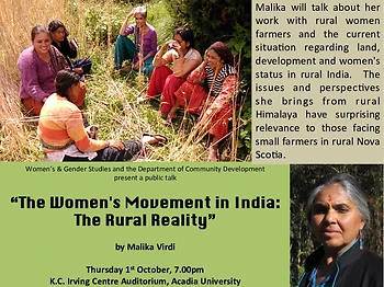Poster for Women's Movement in India: The Rural Reality