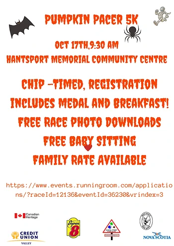 Poster for Pumpkin Pacer 5k