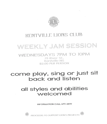 Poster for Jam Session