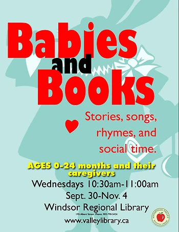 Poster for Babies & Books