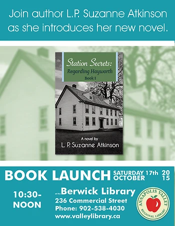 Poster for Book Launch - Station Secrets