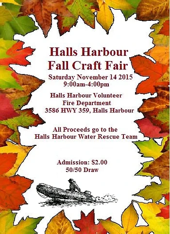 Poster for Fall Craft Fair