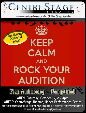 Poster for How to Audition
