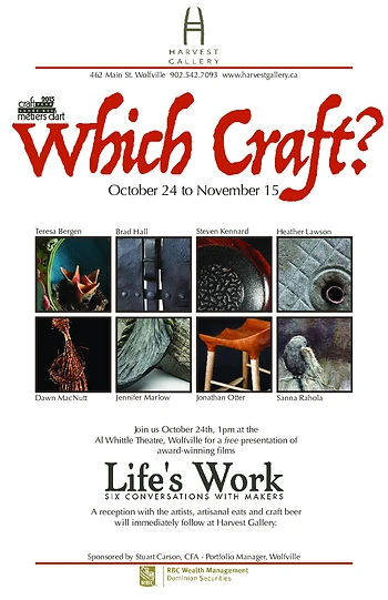 Poster for Life's Work - Six Conversations with Makers