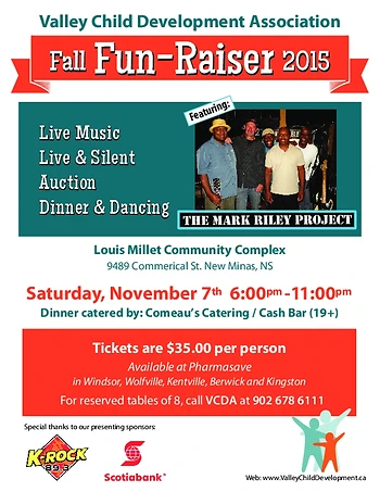 Poster for VCDA Fall FUN-Raiser