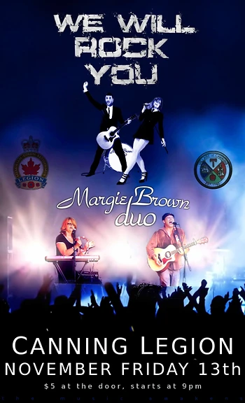 Poster for Margie Brown Duo