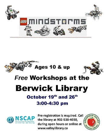 Poster for LEGO Mindstorm robotics