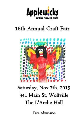 Poster for Applewicks Craft Fair