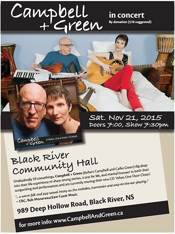 Poster for Campbell & Green Concert