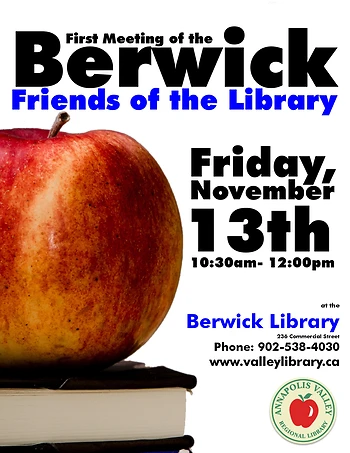 Poster for Friends of the Library
