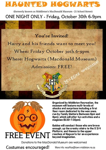 Poster for Haunted Hogwarts