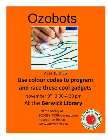 Poster for Ozobots for Kids