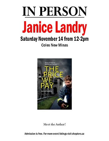 Poster for Meet the Author - Janice Landry