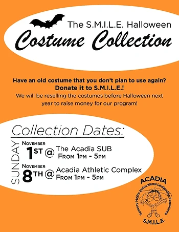 Poster for S.M.I.L.E. Costume Collection