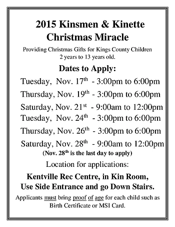 Poster for Apply for Christmas Miracle