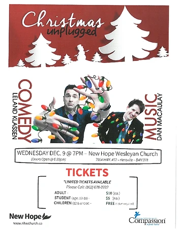 Poster for Christmas Unplugged