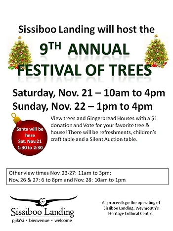 Poster for Festival of Trees