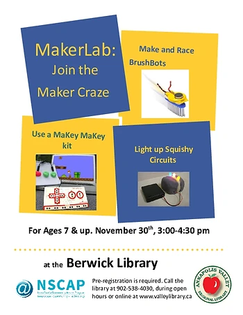 Poster for Maker lab