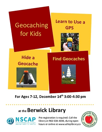 Poster for Geocaching for Kids