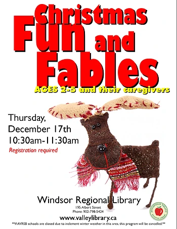 Poster for Christmas Fun & Fables